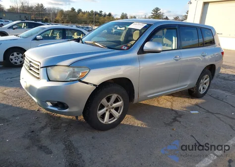 2008 Toyota Highlander из США, поврежденный, VIN JTEES41AX82040466